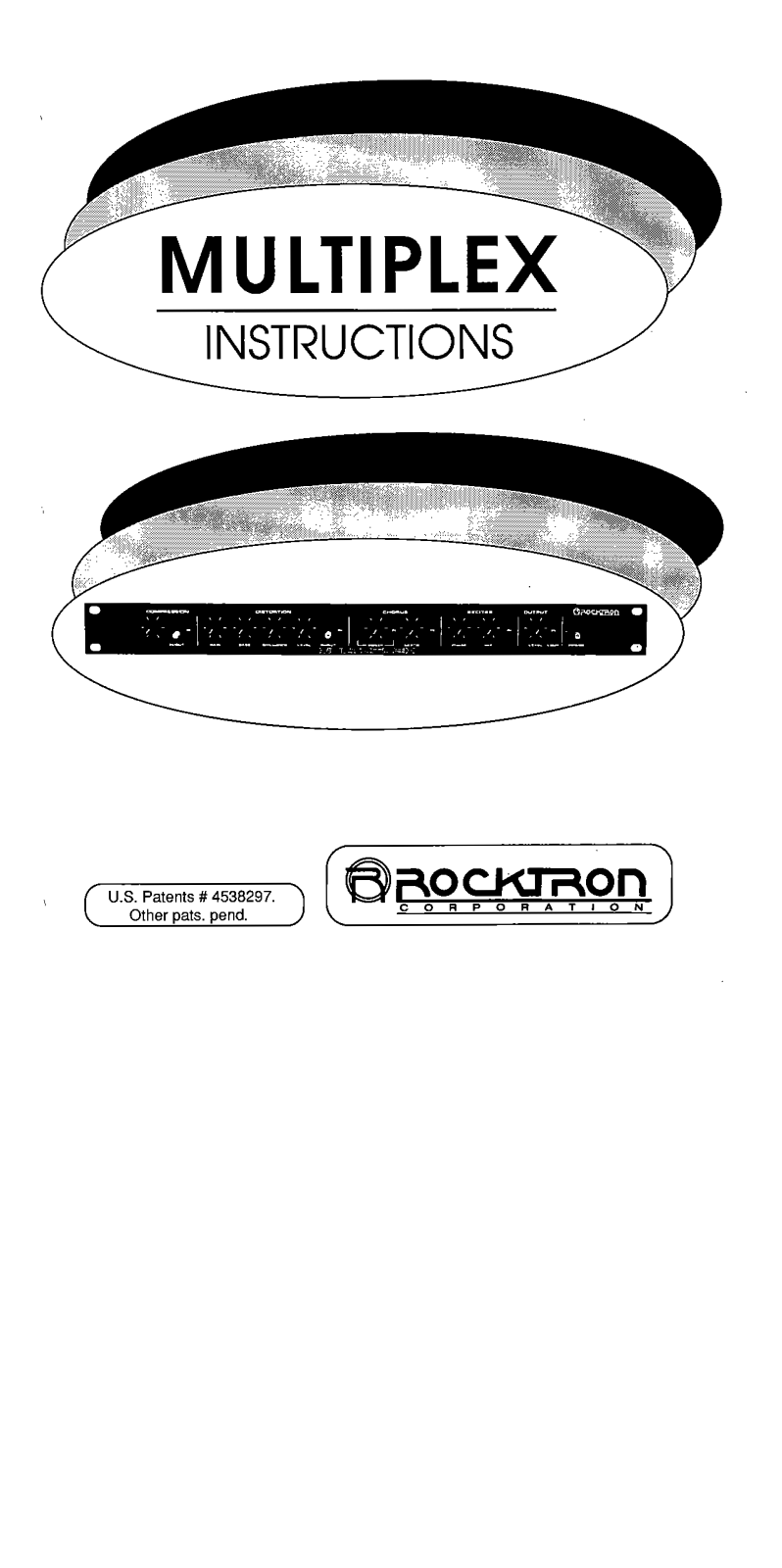 Rocktron MULTIPLEX User Manual