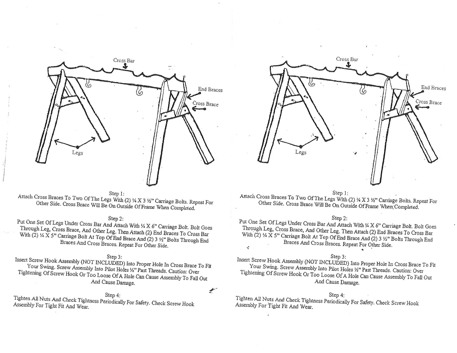 Beecham Swings BCHM1009 Installation & Assembly - ManualMachine.com