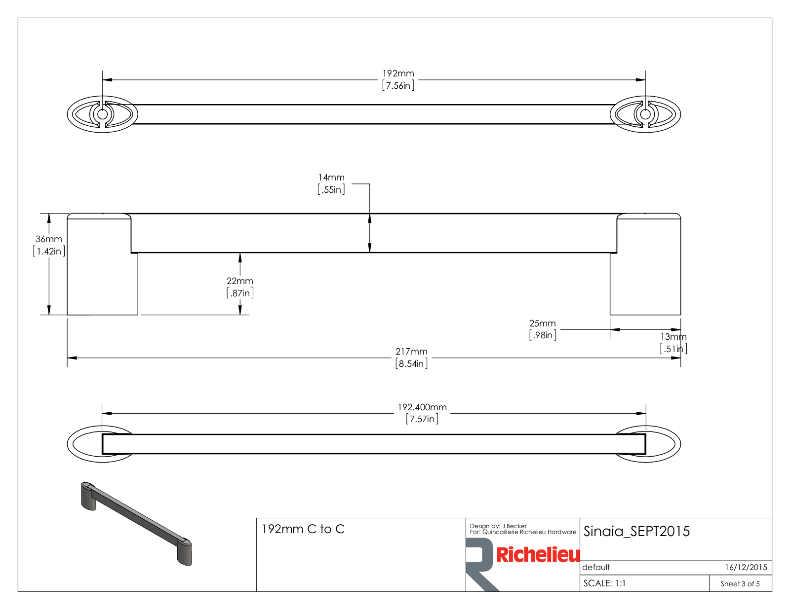 Richelieu RHC2949 Dimensions - ManualMachine.com
