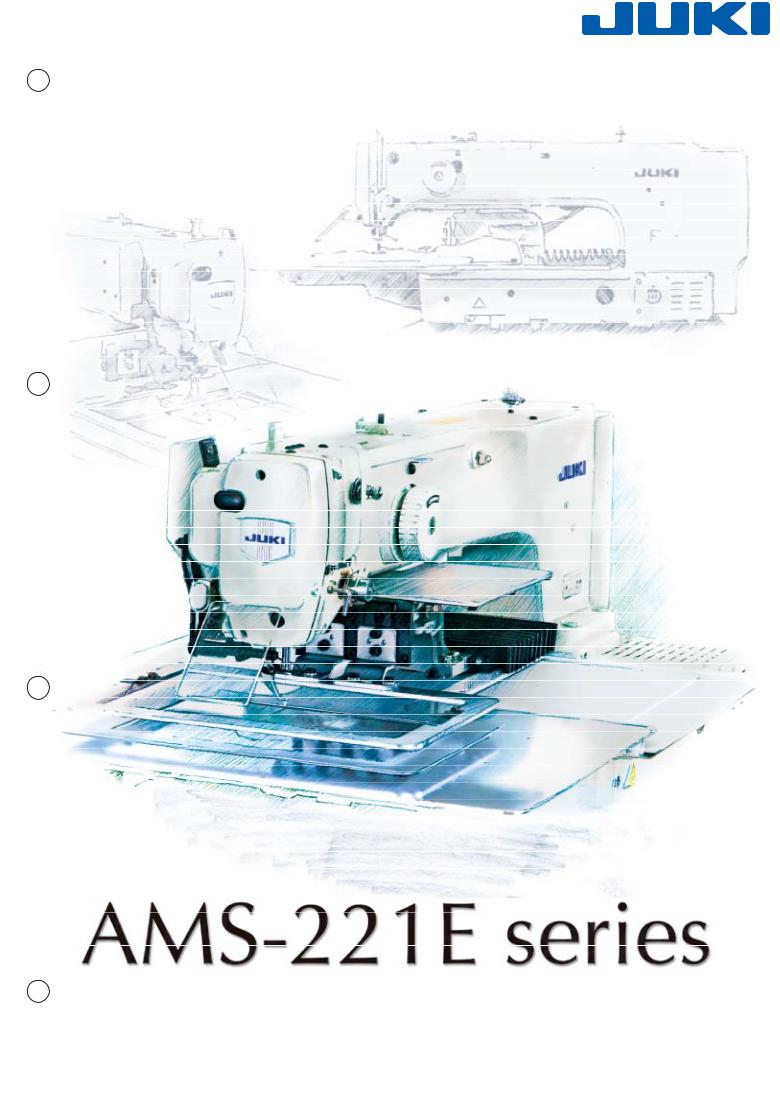 JUKI AMS-221E INSTRUCTION Manual
