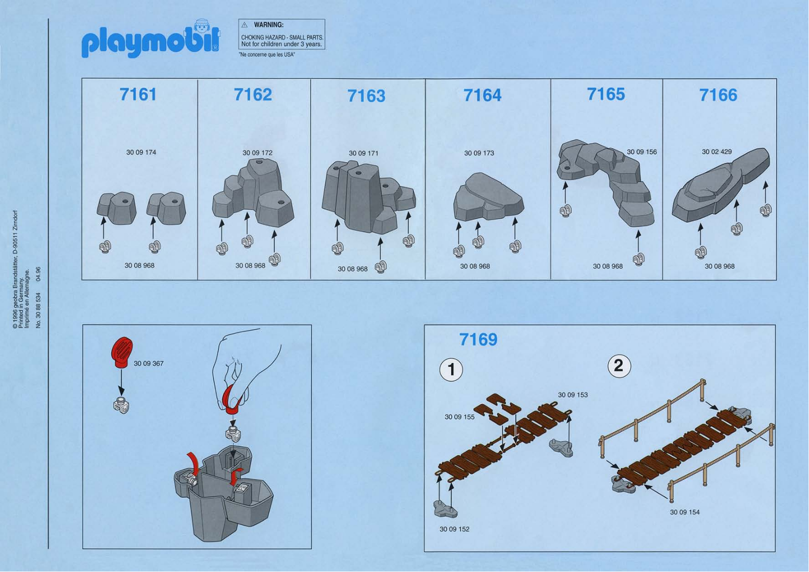 Playmobil 7164 Instructions