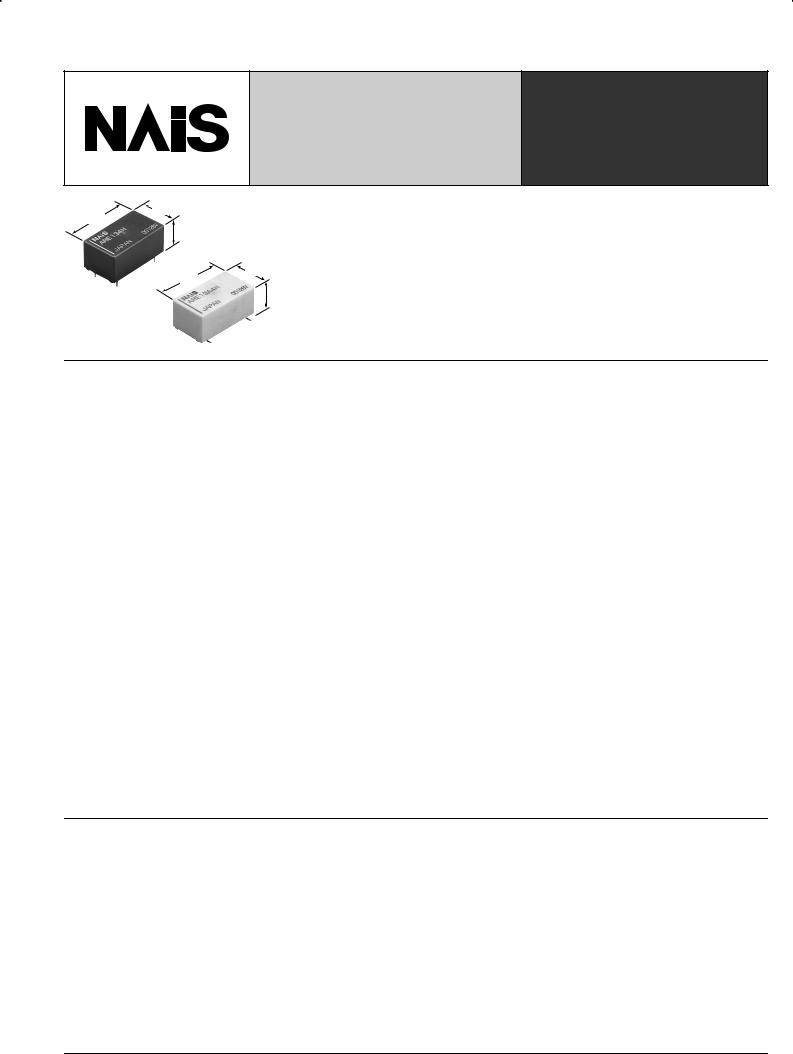 NAIS ARE1324, ARE1312, ARE1309, ARE1303, ARE13A4H Datasheet