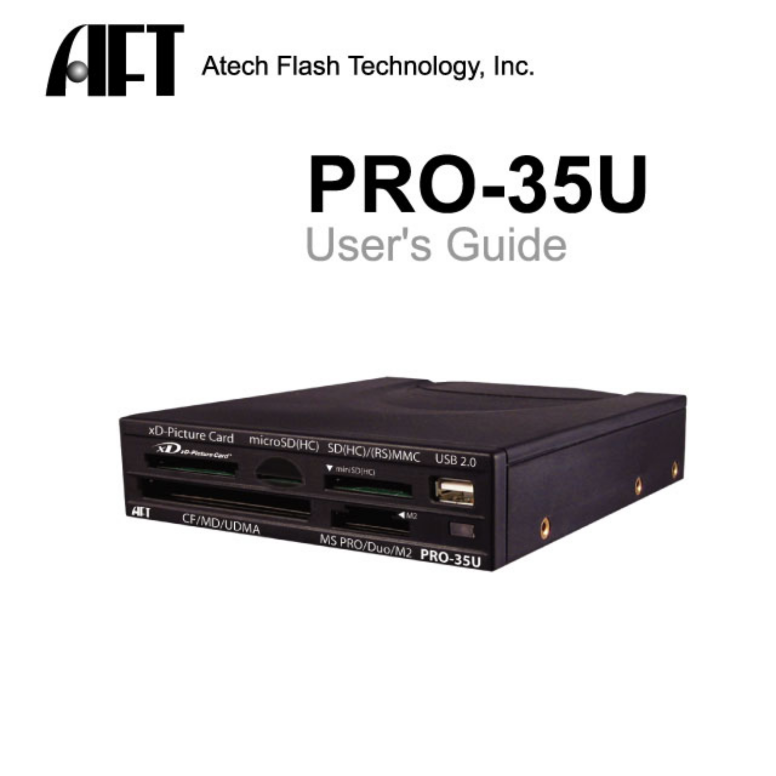 Atech Flash Technology PRO-35U User Manual - ManualMachine.com