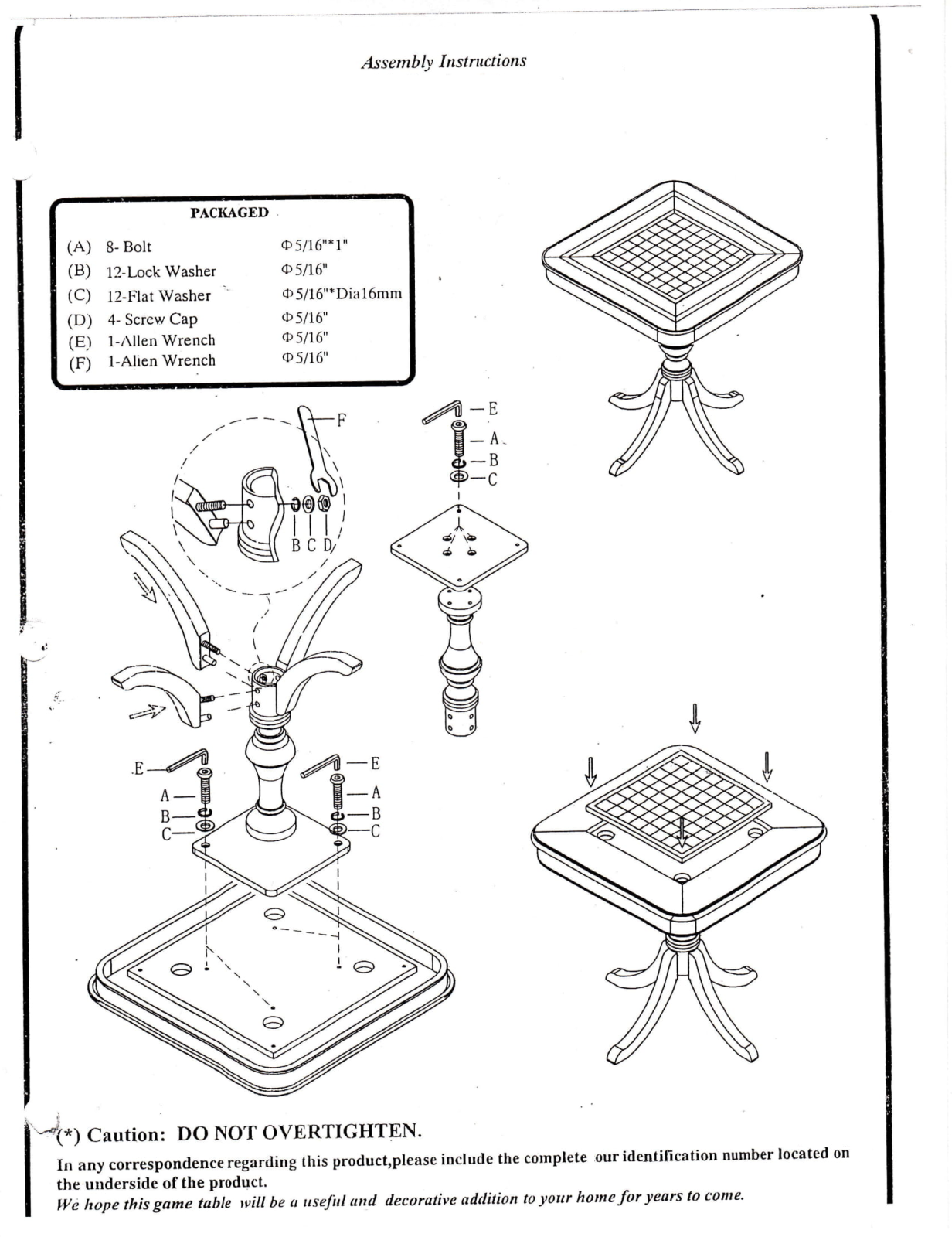 Alcott Hill W005482172 Assembly Instructions
