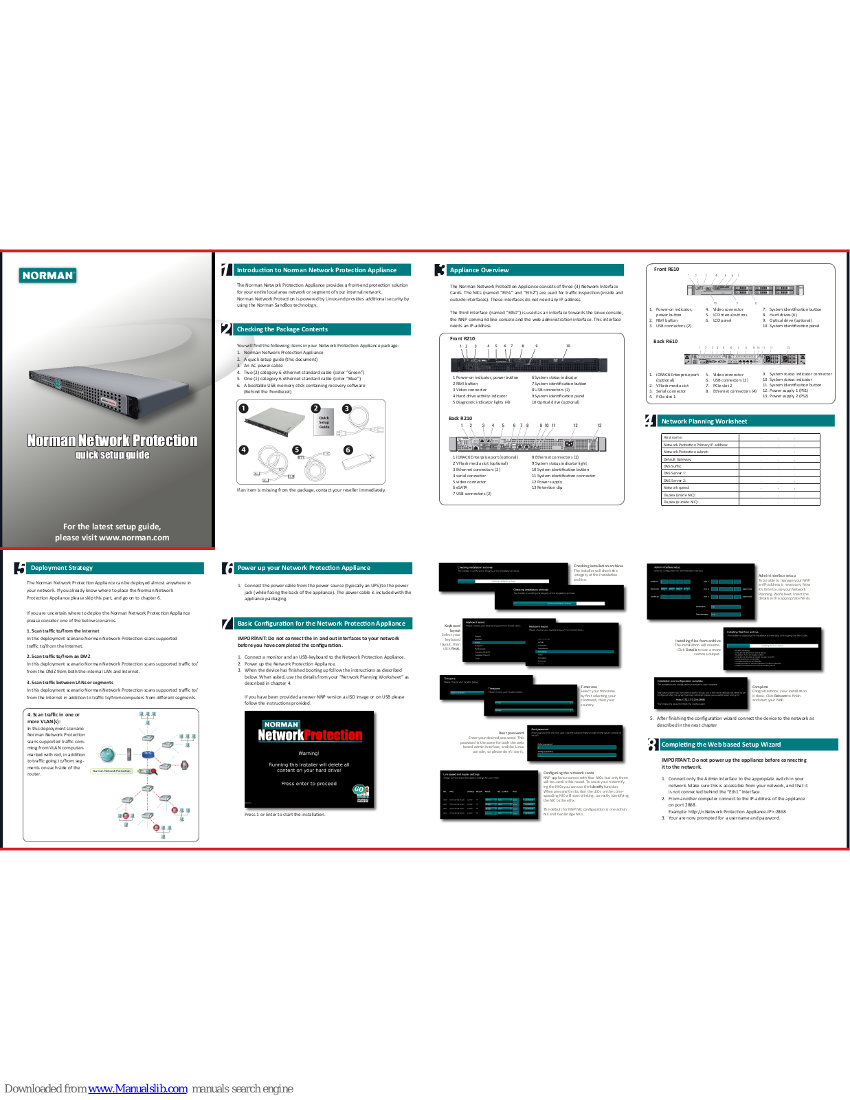 Norman Network Protection Quick Setup Manual - ManualMachine.com