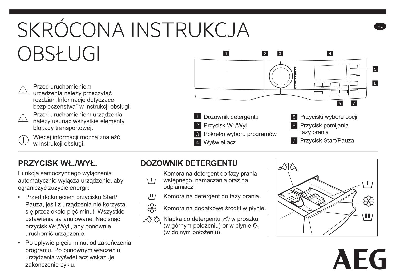 Aeg L8FNC68SP, 914 550 850 Quick Guides - ManualMachine.com