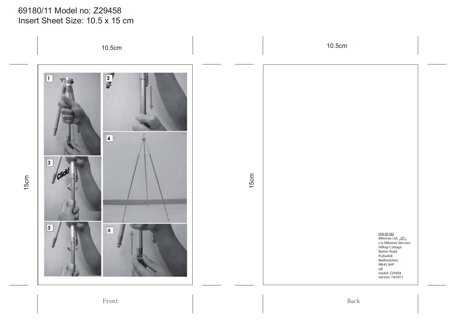 Silvercrest Z29458 User Manual