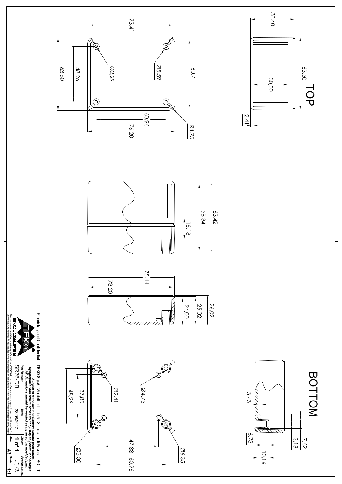 TEKO SR26-DB.7 Datasheet - ManualMachine.com