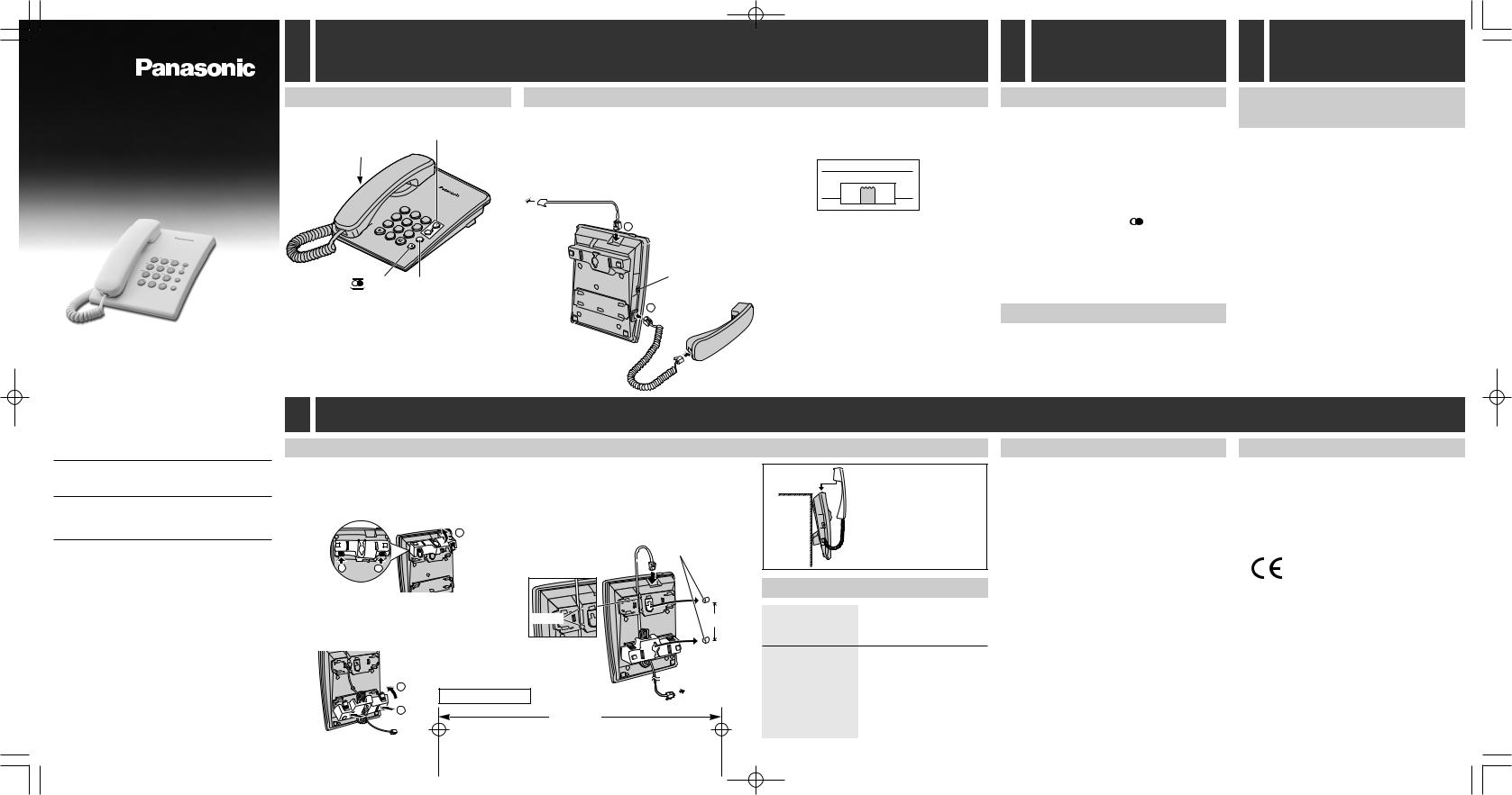 PANASONIC KX-TS500EXW User Manual