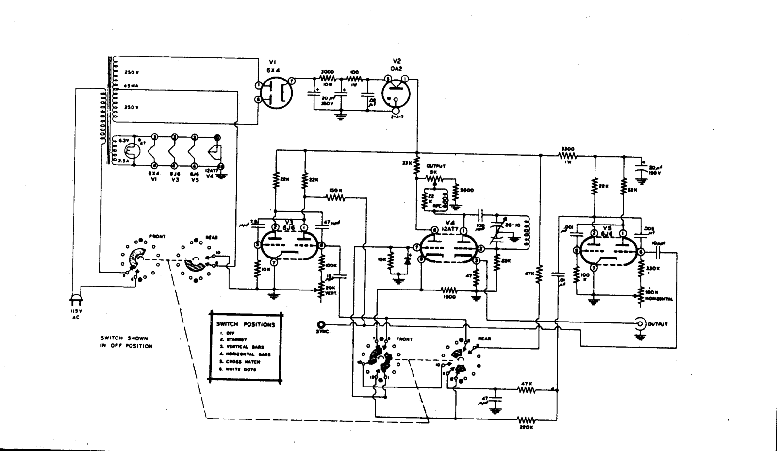 Heath Company LP-2 Schematic