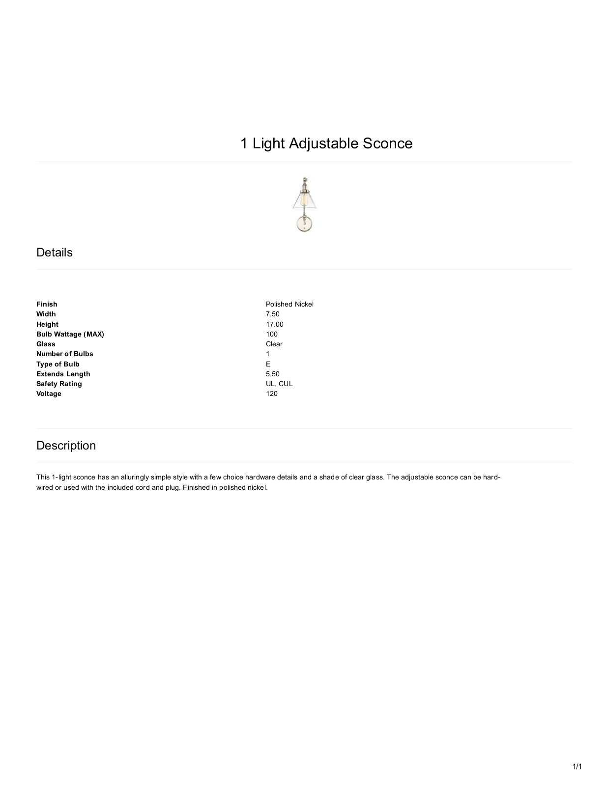 Joss & Main W004215941 Specifications - ManualMachine.com