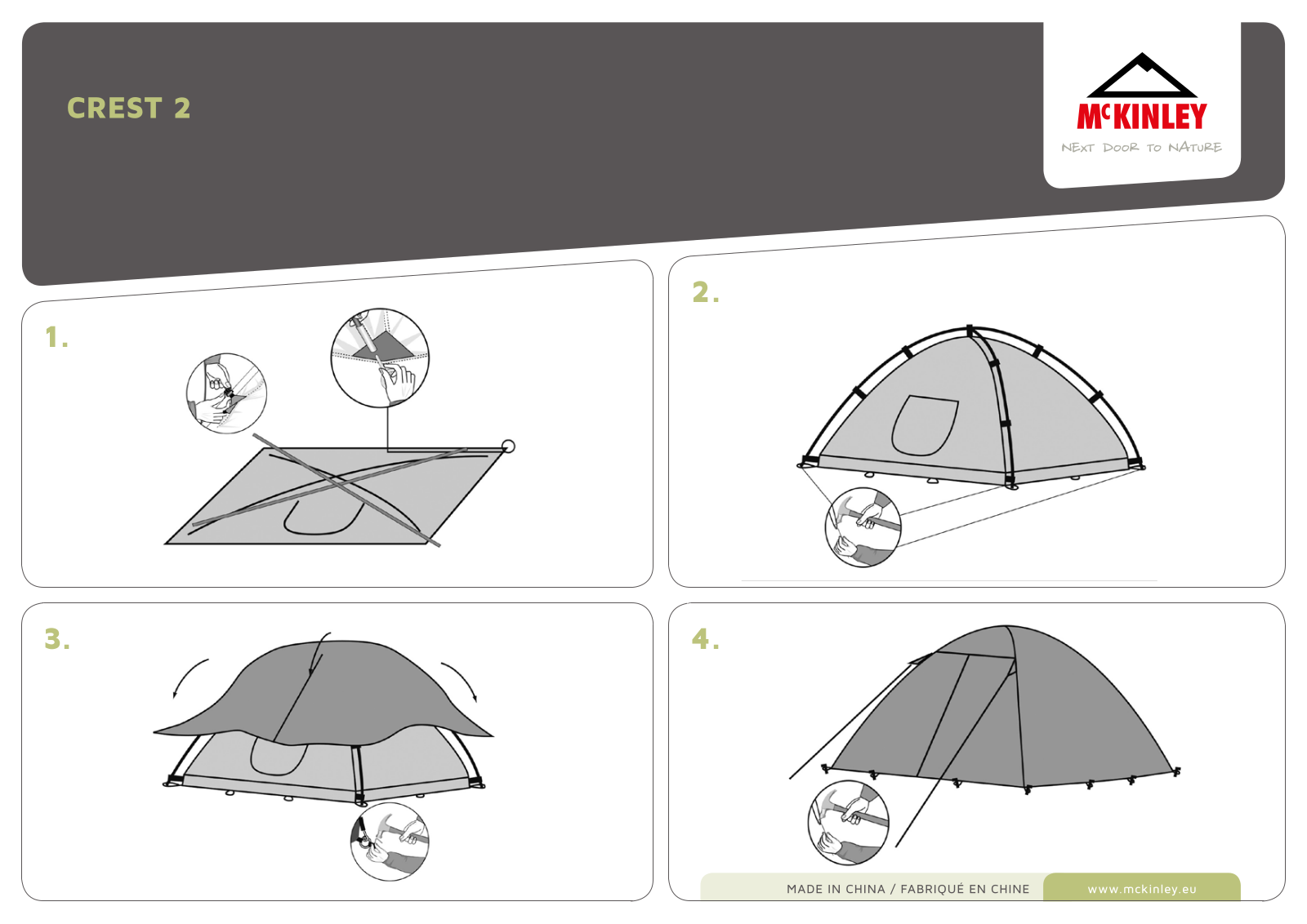 McKinley Crest 2 User Manual