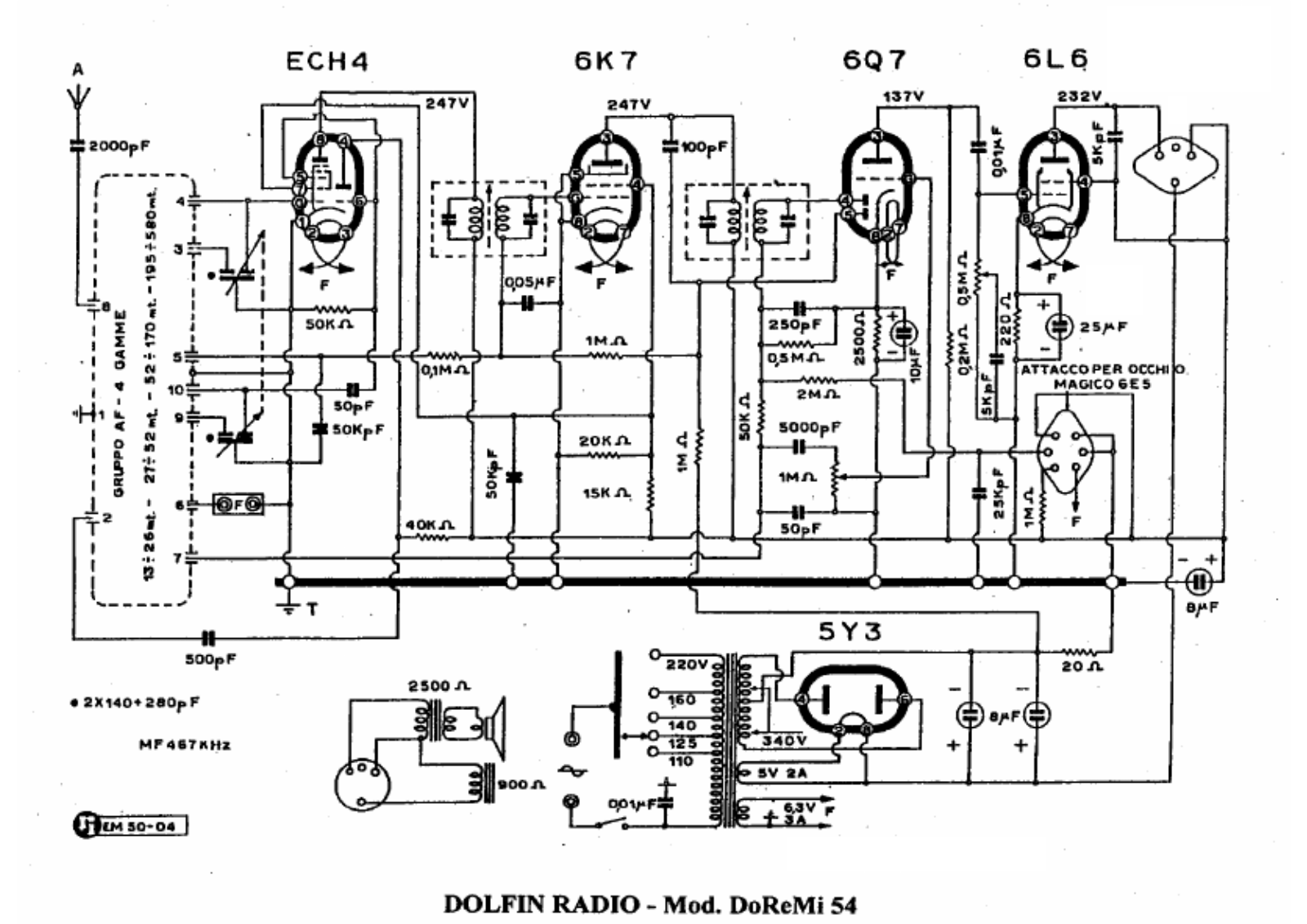 Dolfin doremi 54 schematic