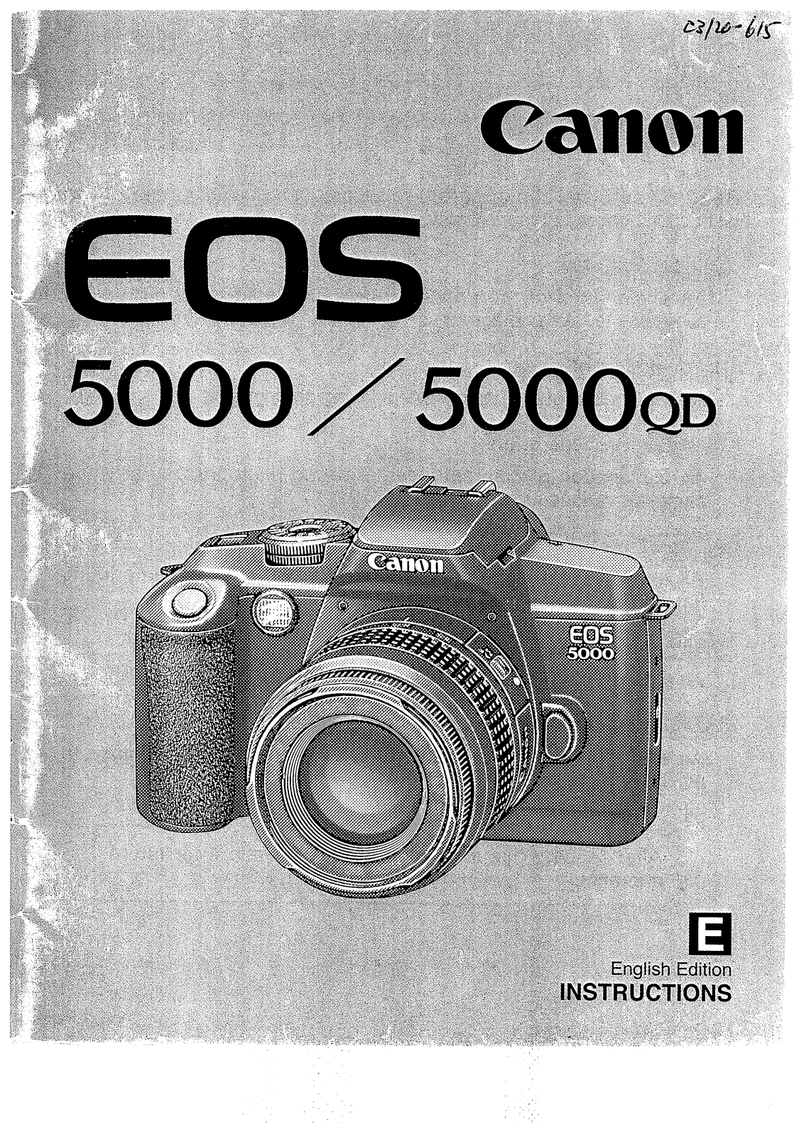 Canon BJC-5000, 5000QD User Manual