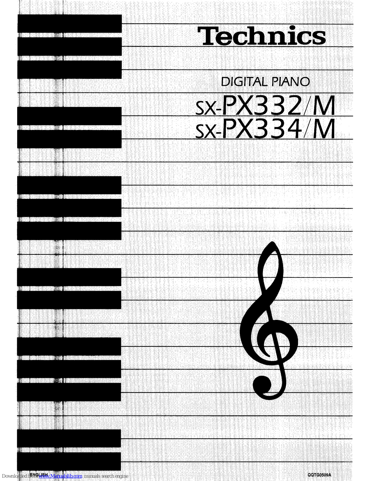 Technics SX-P334, SX-P332M, SX-P334M User Manual