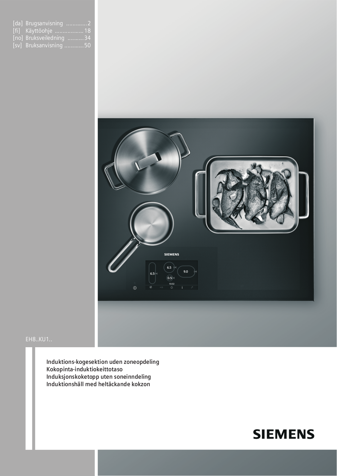 Siemens EH875KU12E User Manual