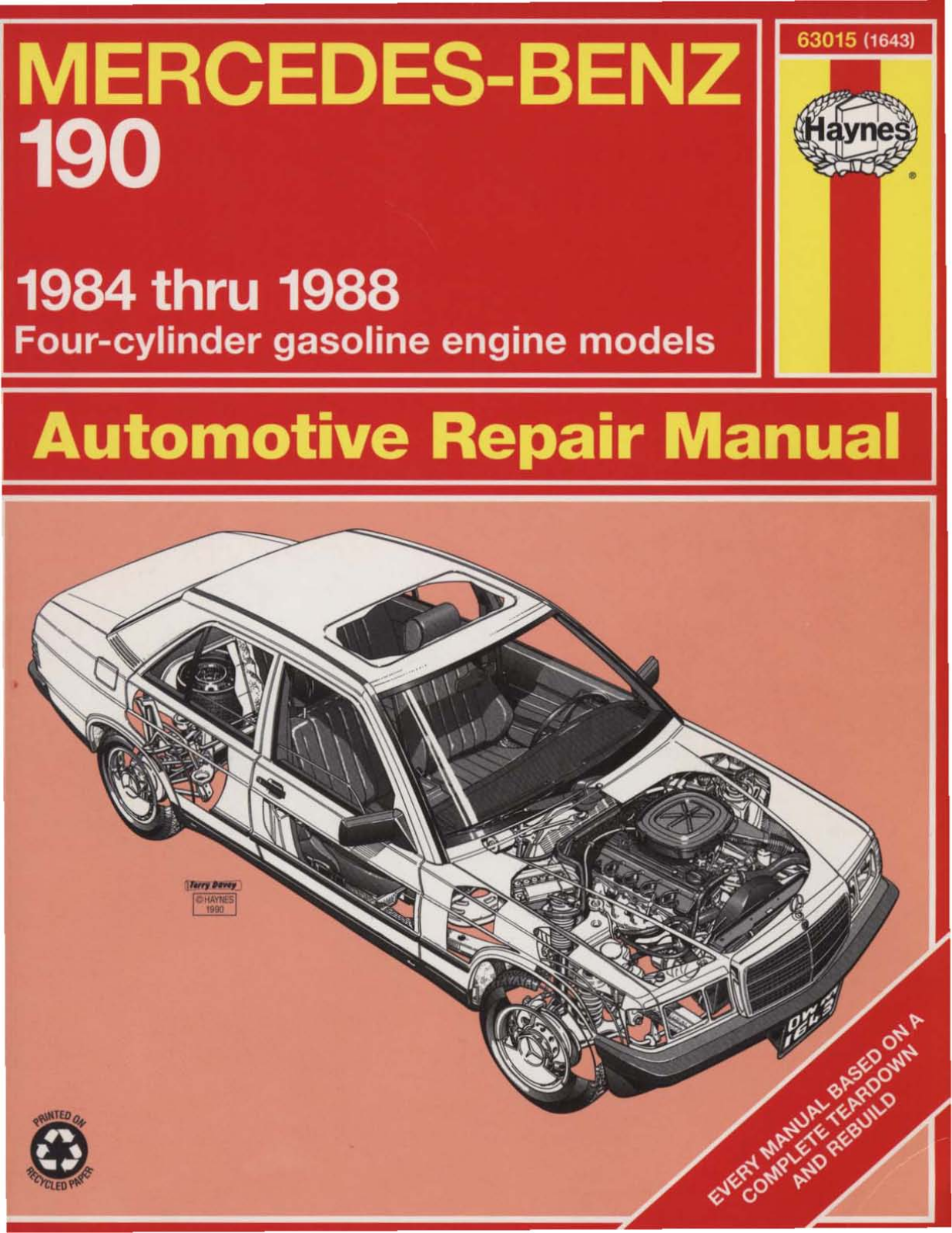 Mercedes 190 1984-1988 User Manual