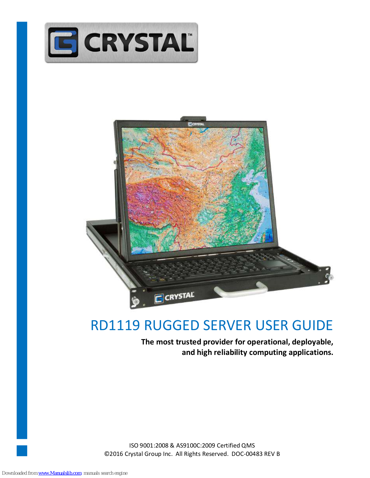 Crystal RD1119 User Manual