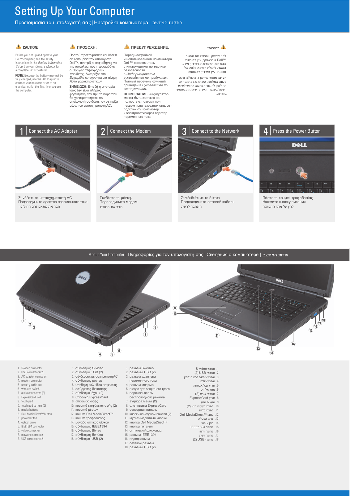 Dell Vostro 1500 User Manual