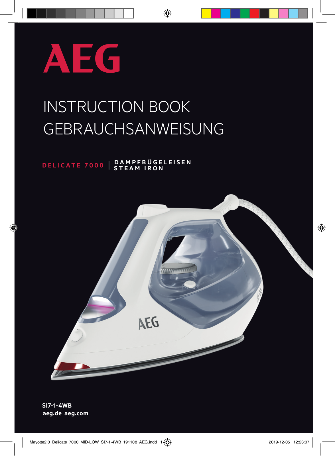 AEG SI7-1-4WB User Manual