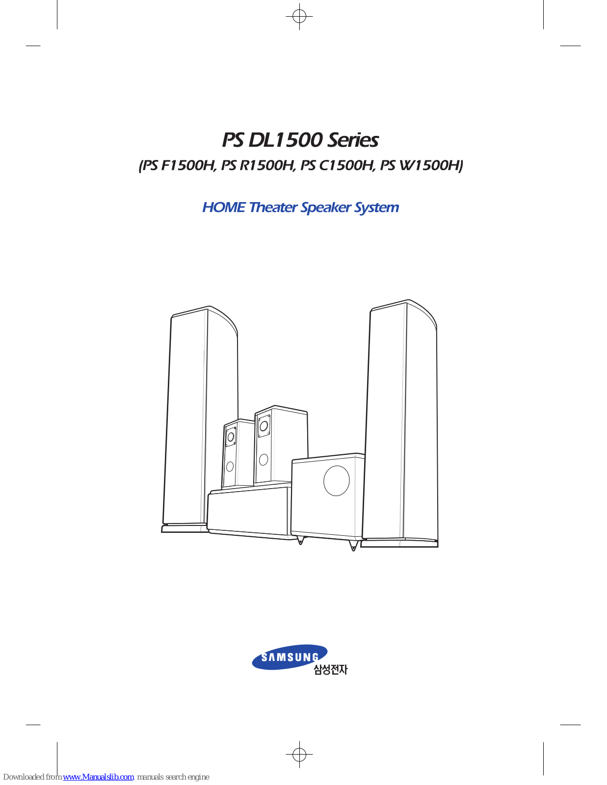 Samsung PS-C1500H, PS-DL1500, PSF1500H, PSR1500H, PSW1500H User Manual