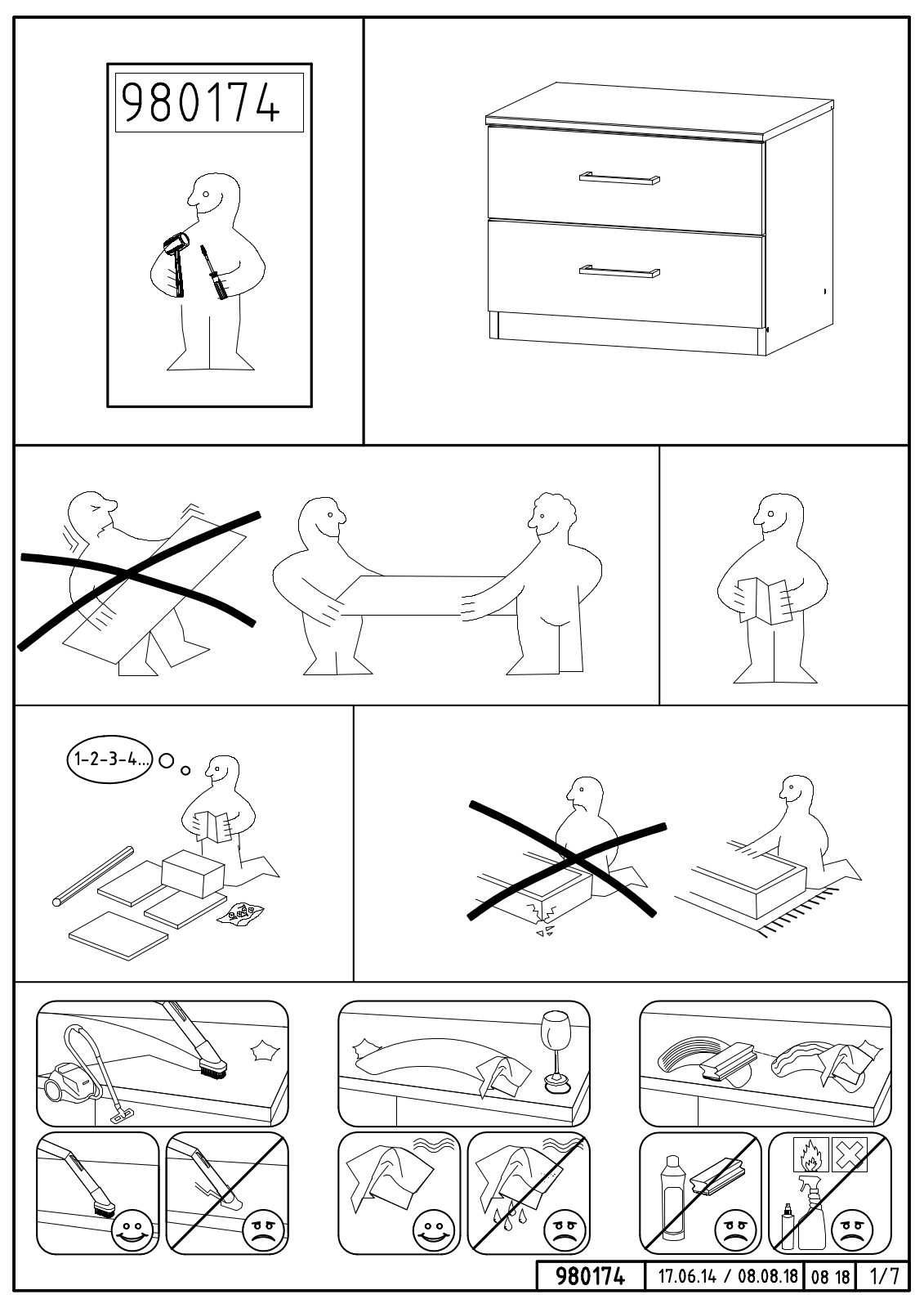 Wimex 980174 Assembly instructions