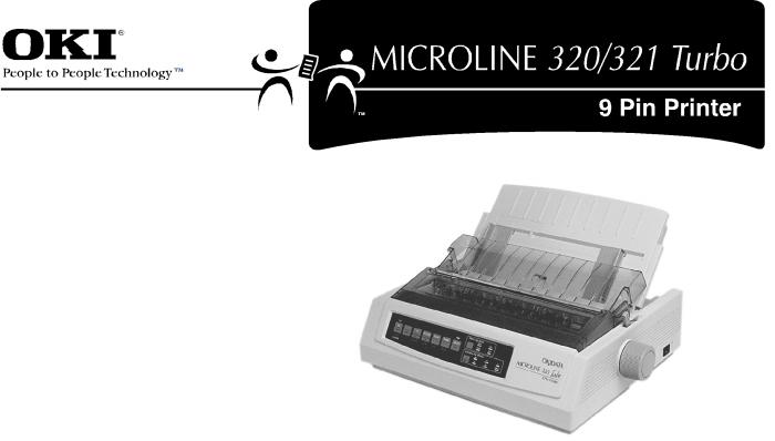 OKI Microline 320 User Manual