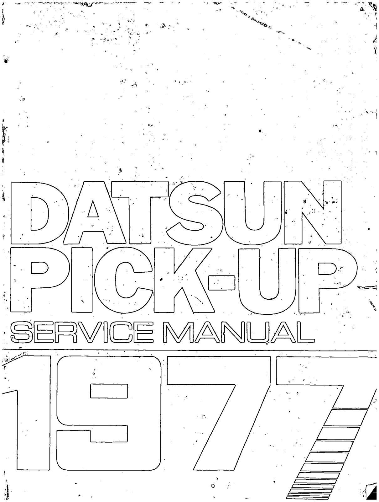 Nissan King Cab 1977 User Manual