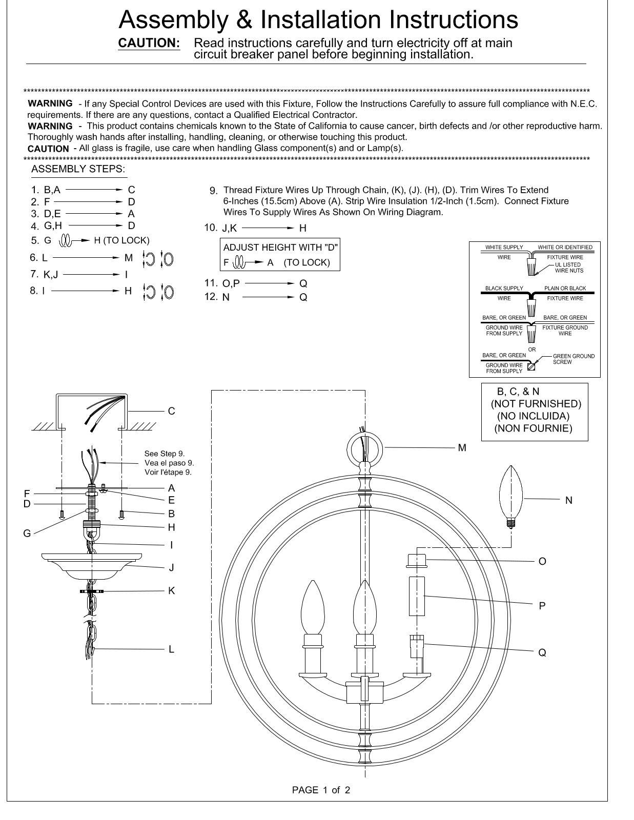 Brayden Studio BYST8015 Assembly Instructions - ManualMachine.com