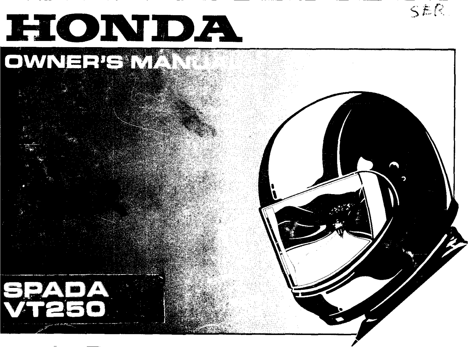 Honda VT250L 1989 Owner's Manual