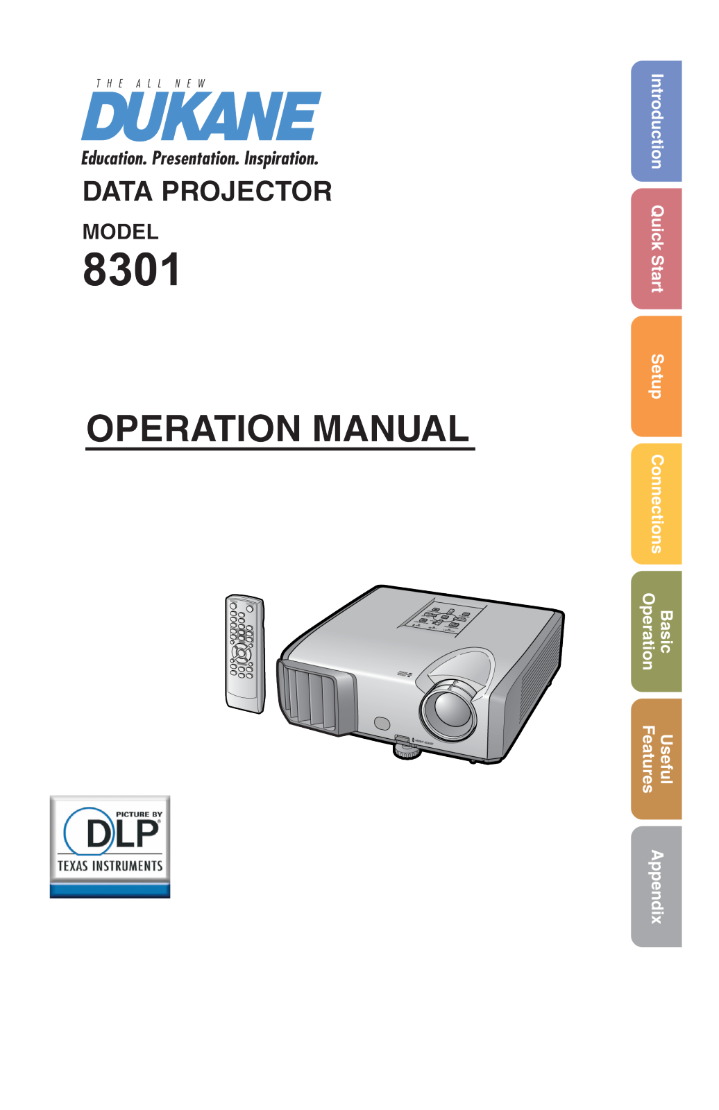 Dukane 8301 User Manual