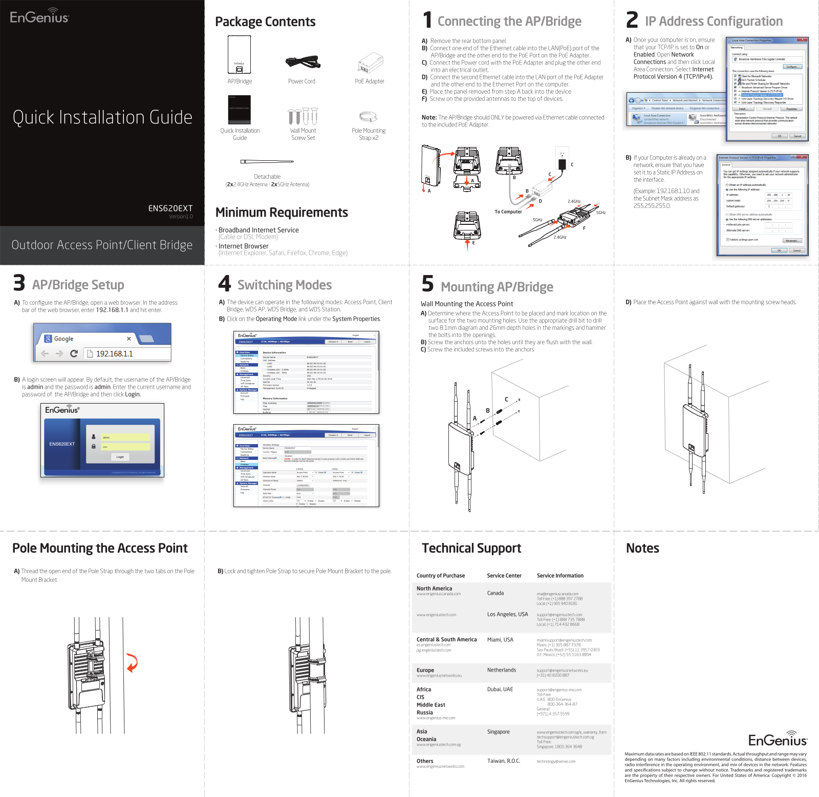 EnGenius ENS620EXT Quick guide