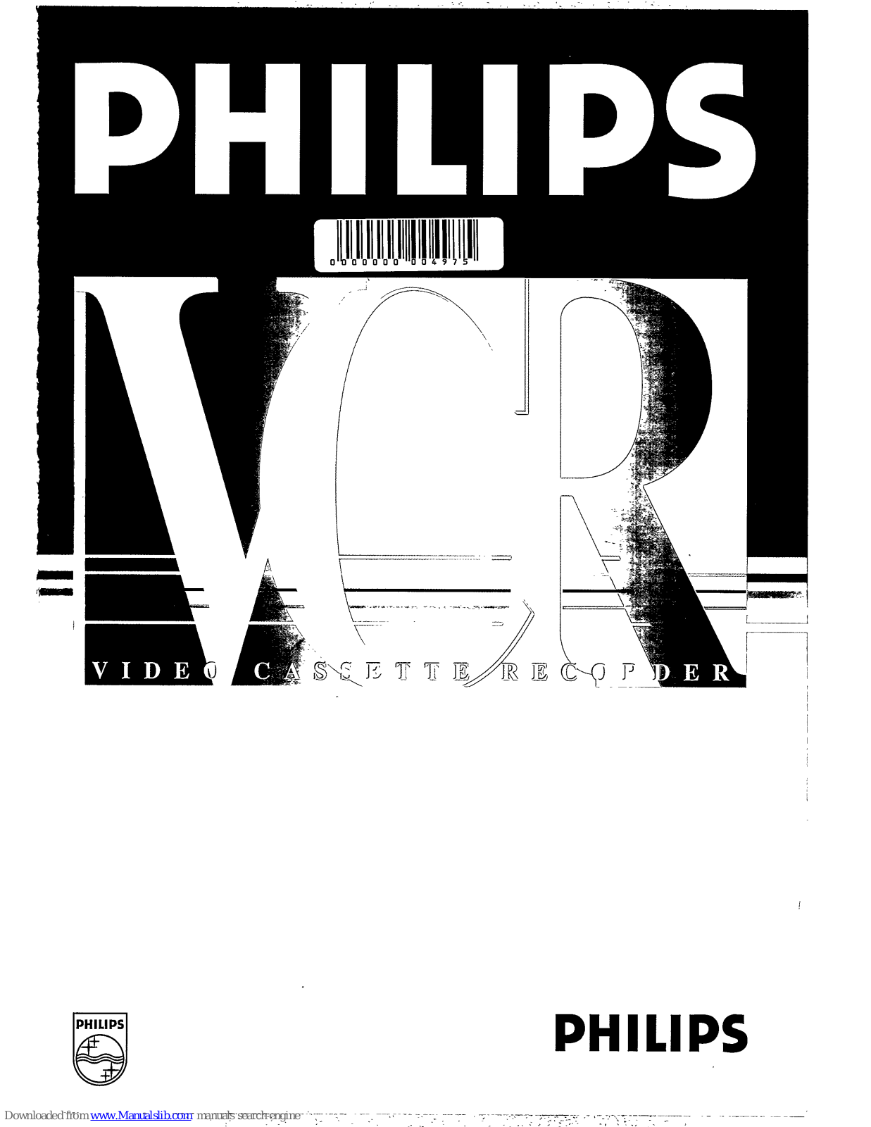 Philips VR 737 Operating Manual