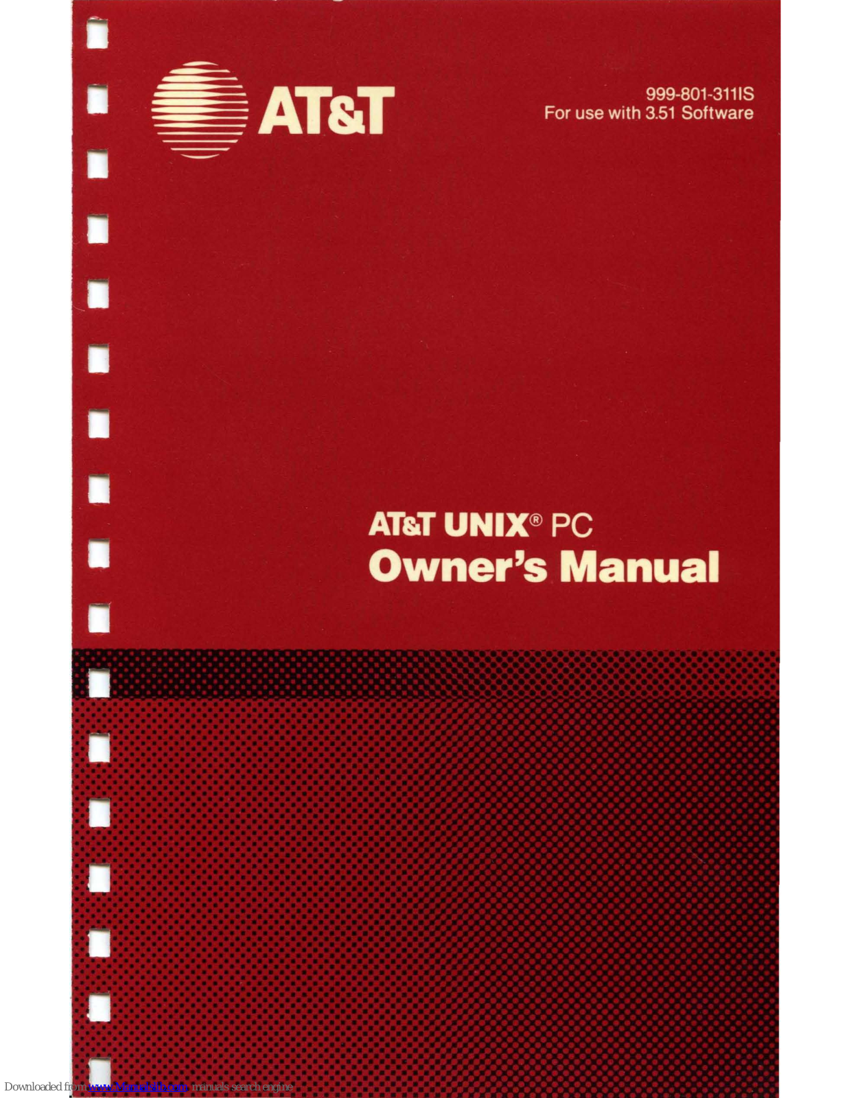 AT&T Unix Owner's Manual