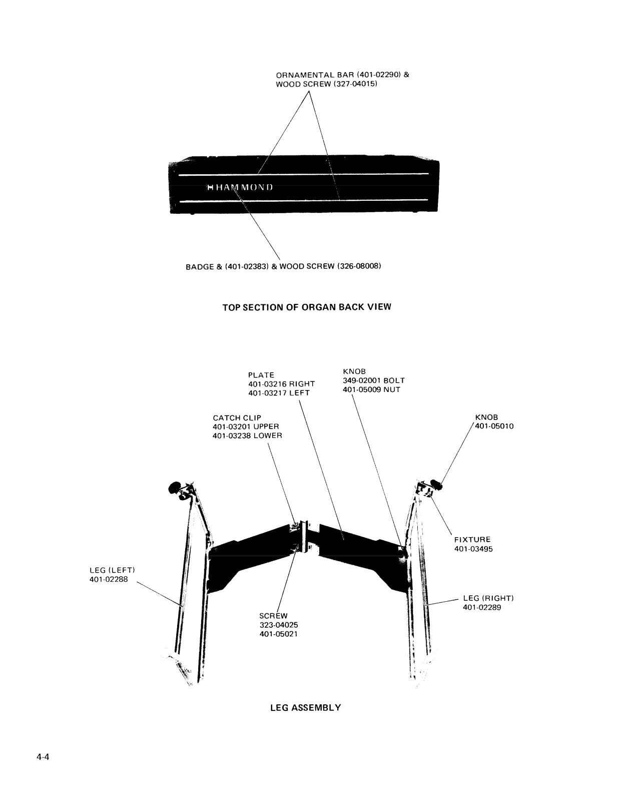 Hammond X5P04-04 User Manual