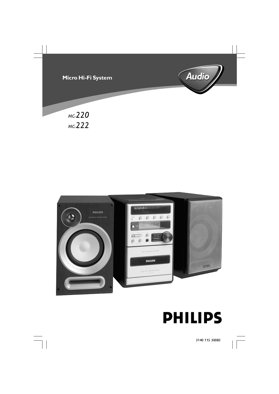 Philips MC-222 User Manual