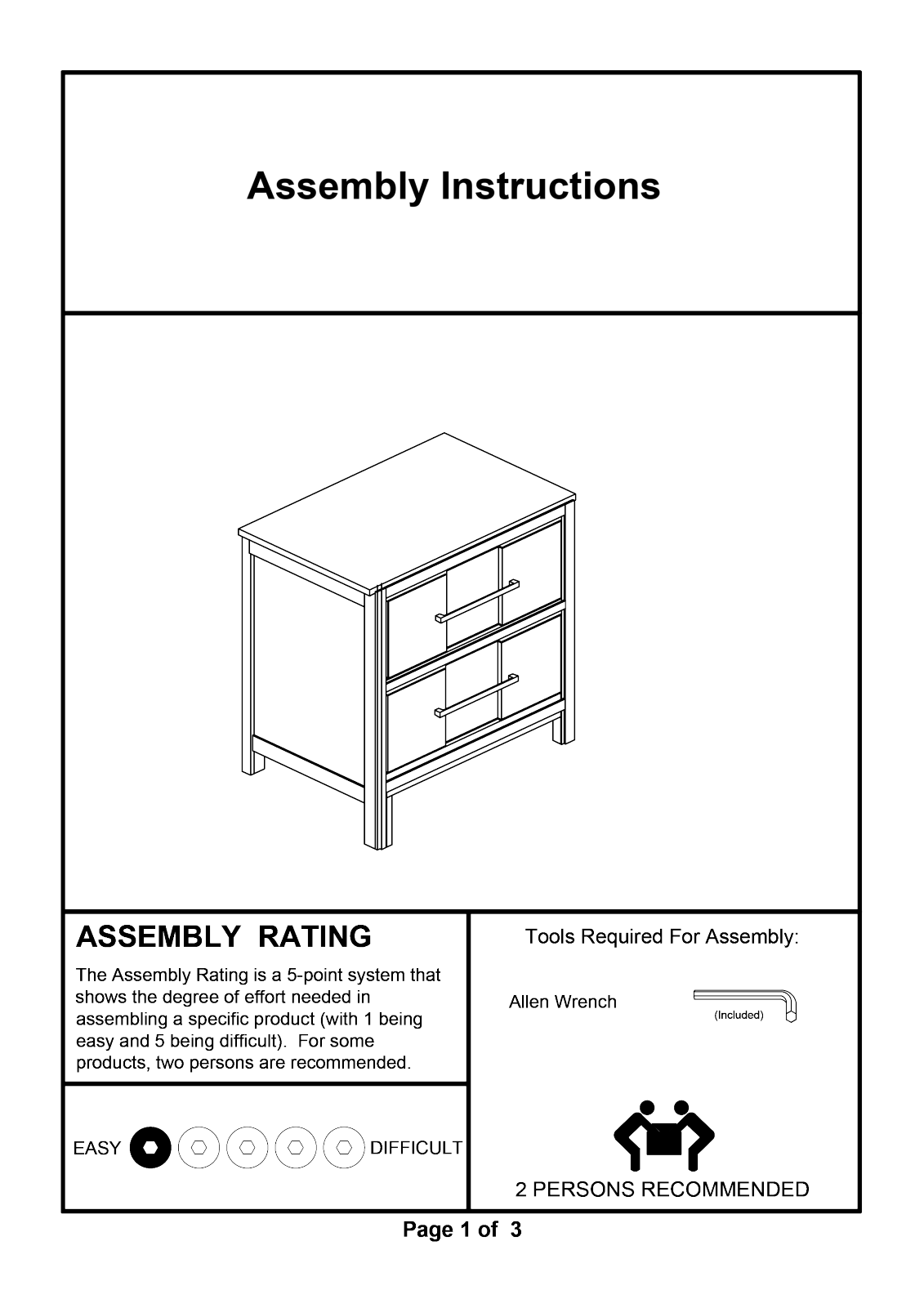 Wade Logan LDER7969 Installation & Assembly - ManualMachine.com
