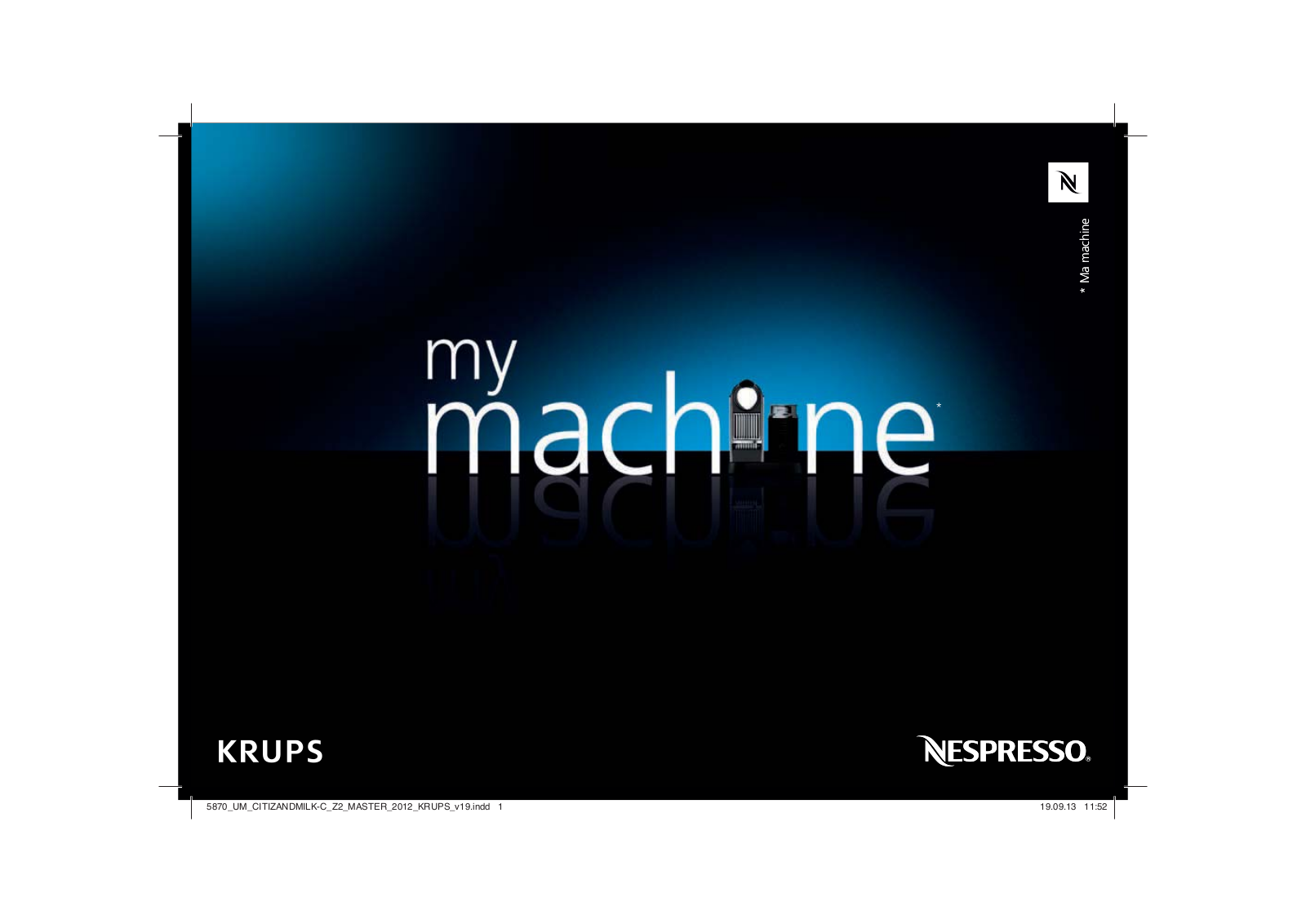 Krups XN730T, XN7305 User Manual