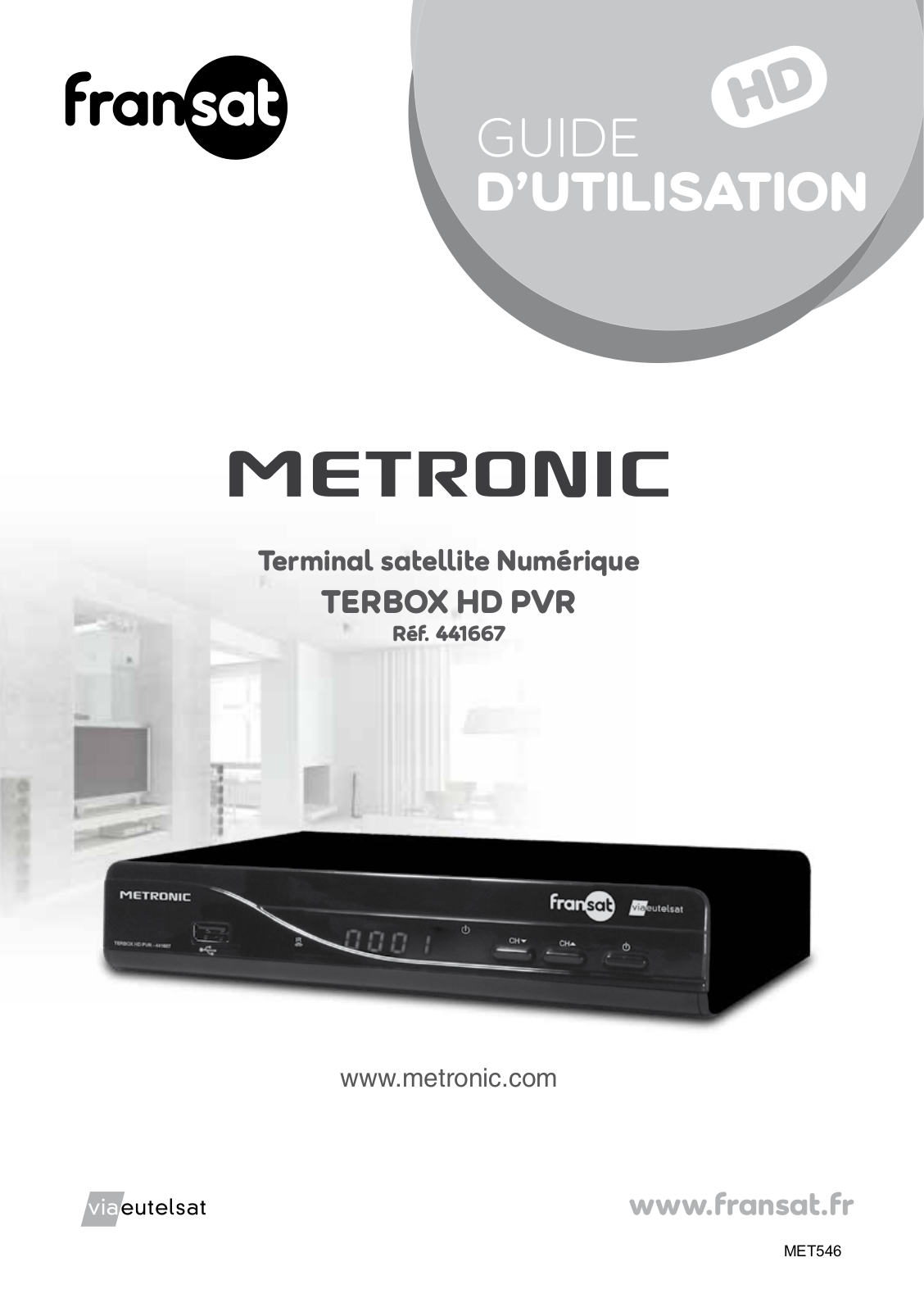 Metronic Terbox HD User Manual