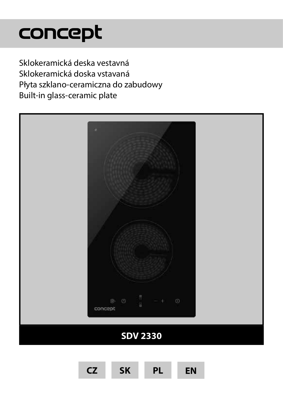 Concept SDV2330 User Manual