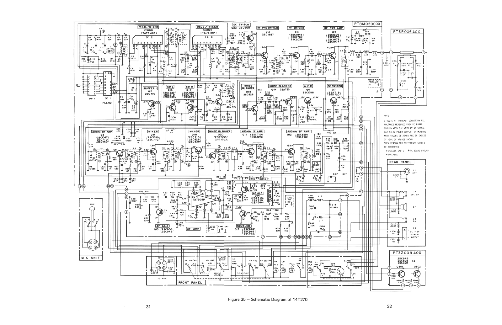 RCA 14t270 Schematic