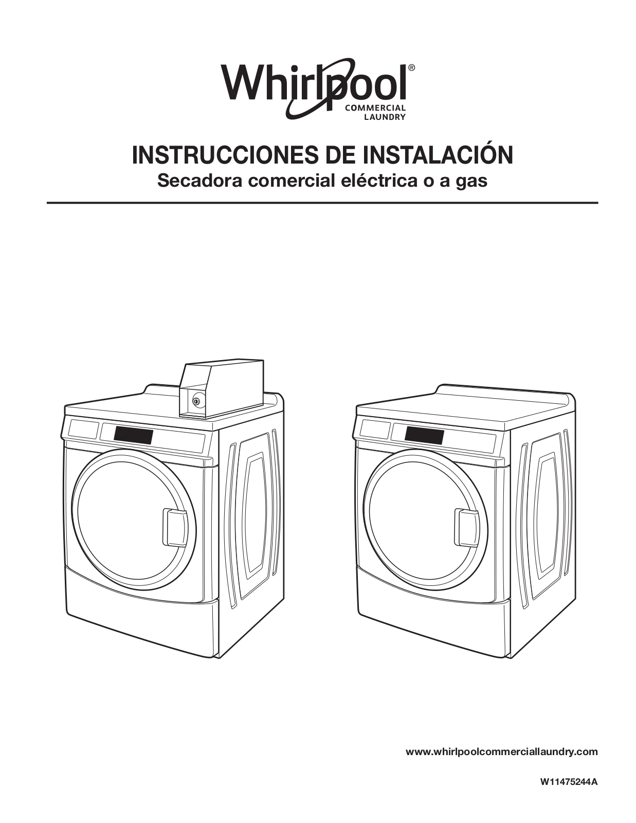 Crosley CED9150GW, CGD9150GW, CED9160GW Installation Instructions