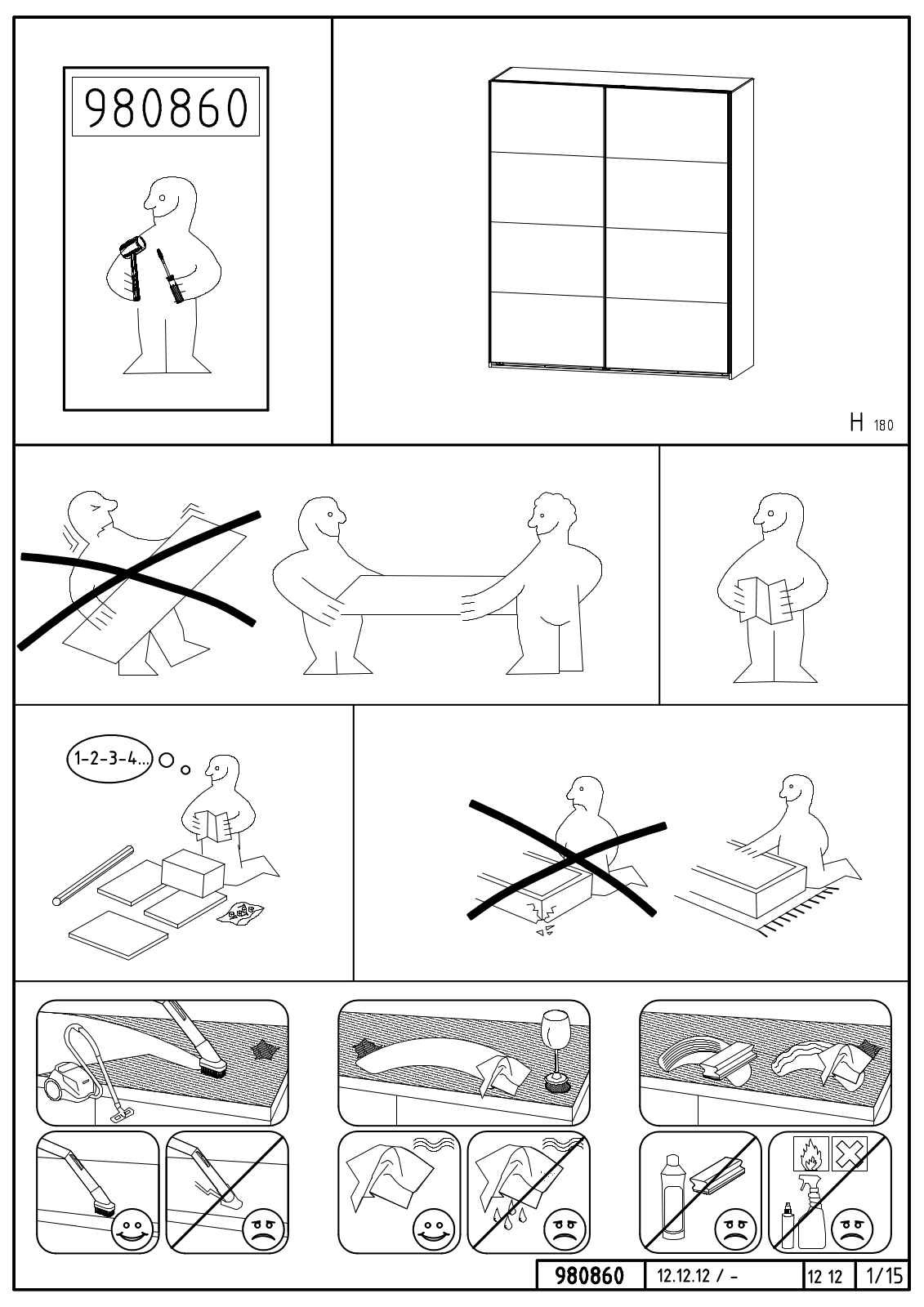 Wimex 980860 Assembly instructions