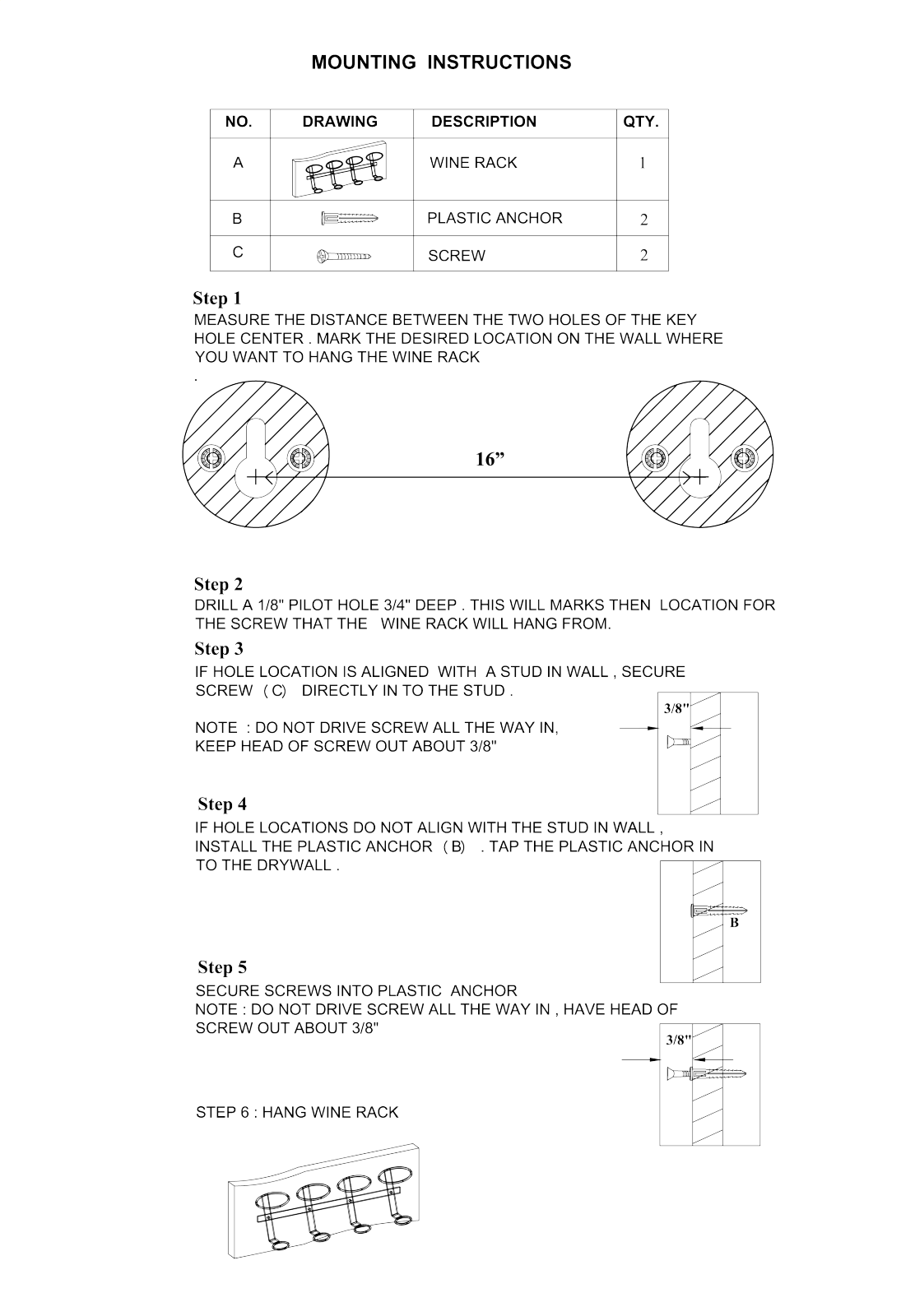 Foundstone W007570074 Installation & Assembly - ManualMachine.com