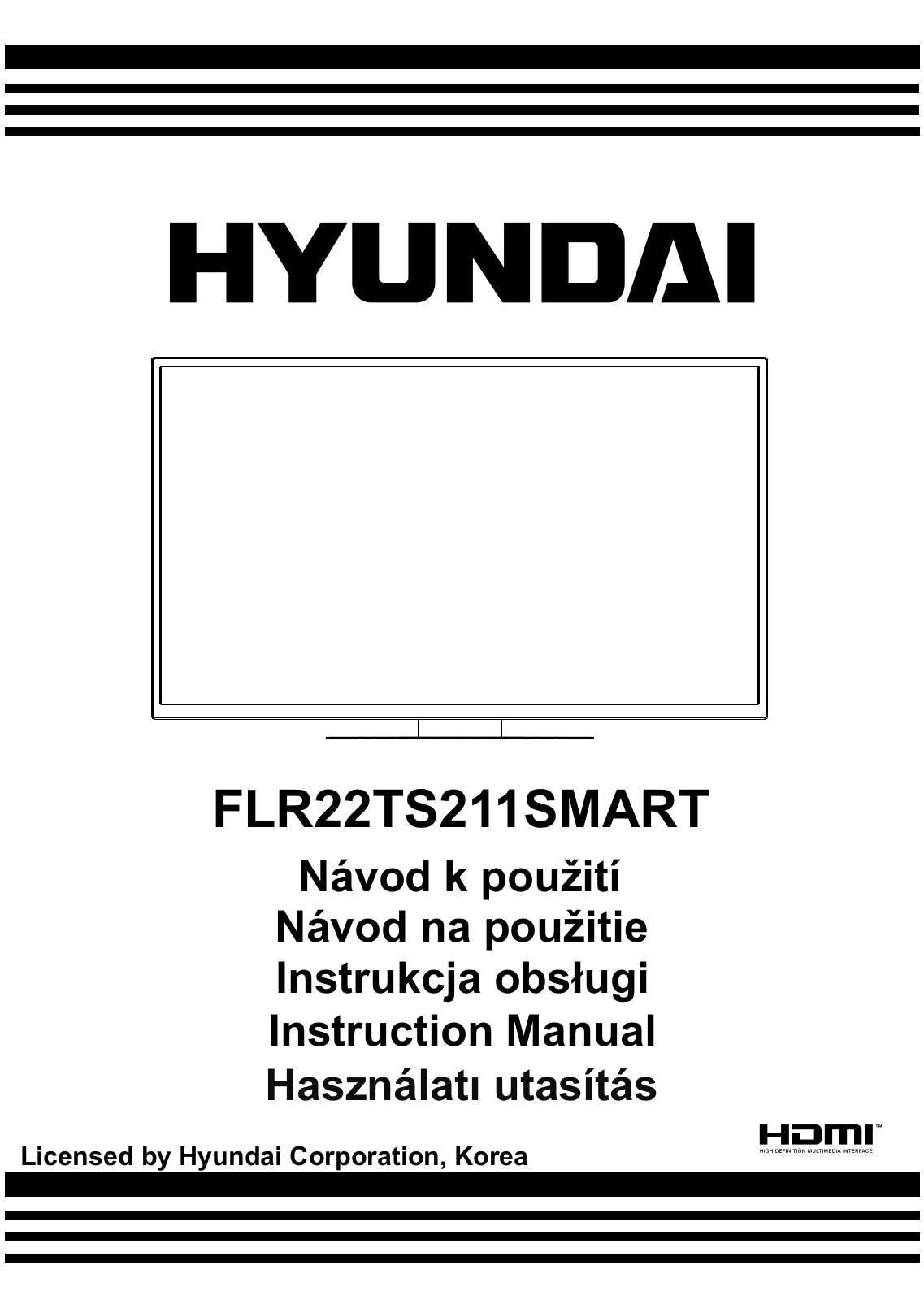 Hyundai FLR22TS211 Operating Instructions