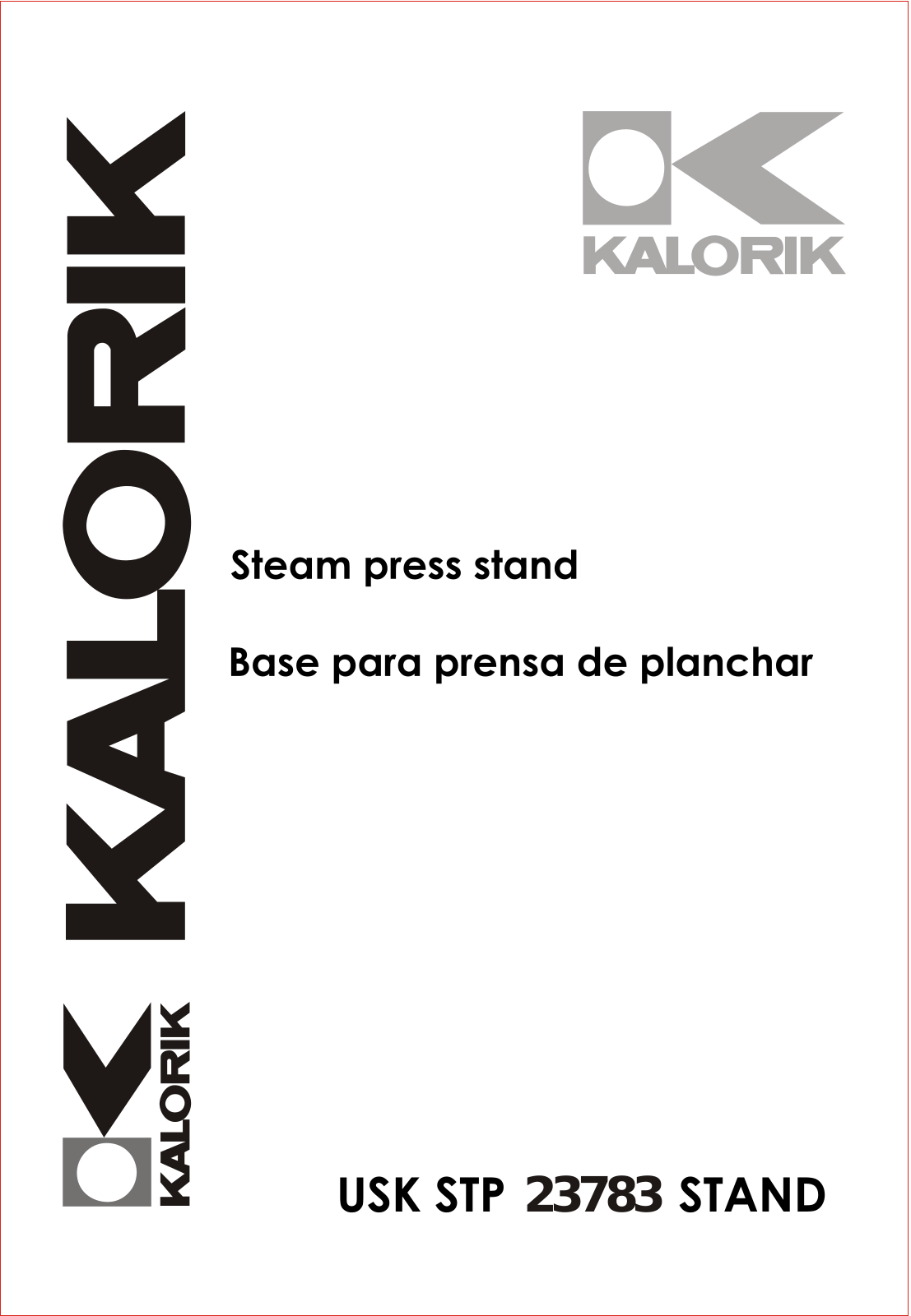 Kalorik USK STP 23873 User Manual