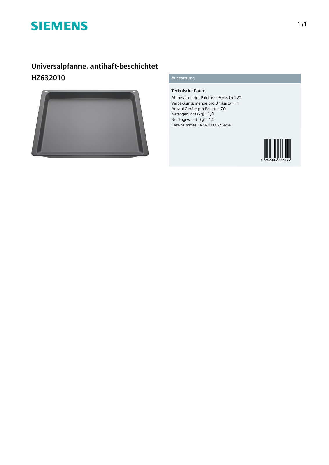 Siemens HZ632010 User Manual