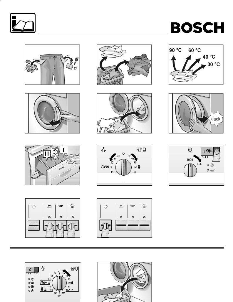 Bosch WFO2041BY User Manual