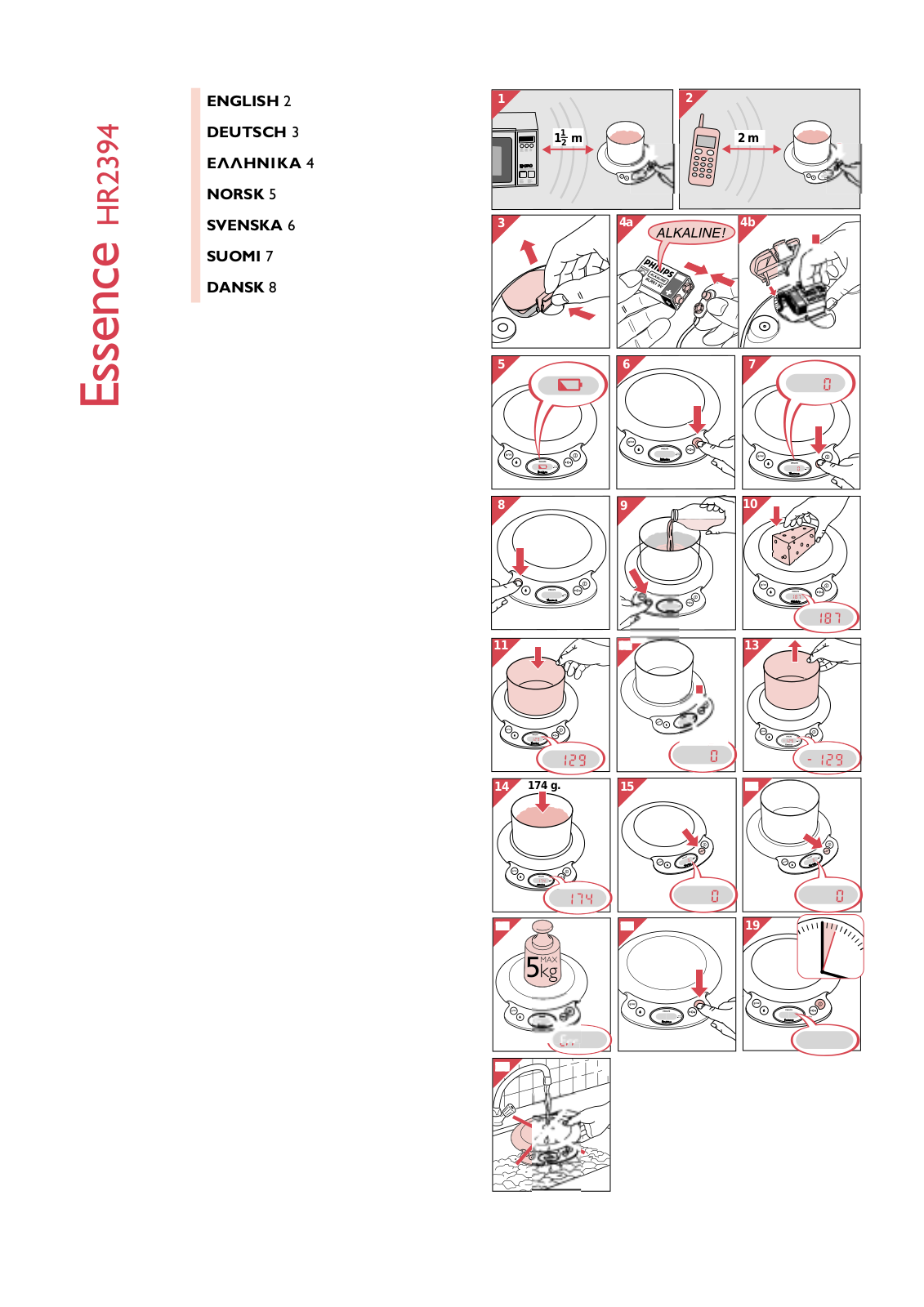 Philips HR2394 User Manual