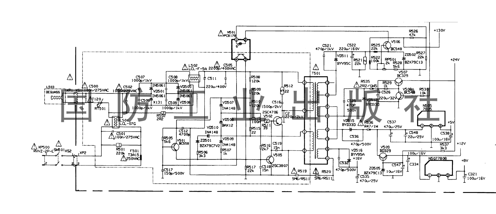 Hisense TC2999F Schematic